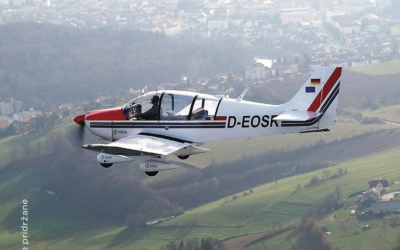 Adrenalinski polet z motornim letalom – ni več na voljo