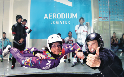 Letenje v vetrovniku