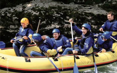 Rafting in adrenalinski park