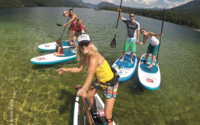 SUPanje na Bohinjskem Jezeru