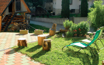 Eko glamping na seniku  ob gorski Vili Tubej