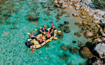 Rafting izlet na reki Soči